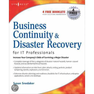 Afbeelding van Business Continuity and Disaster Recovery Planning for IT Professionals