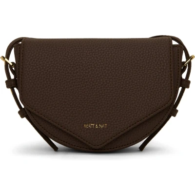 Afbeelding van Matt &amp; Natt Twill Purity Crossbody Tas Bruin