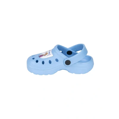Afbeelding van Strandklompen Frozen Licht Blauw Schoenmaat 28 29