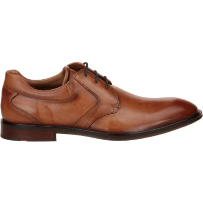 Afbeelding van Lloyd Corvette Sportieve veterschoenen, Heren, Maat: 42, Cognac Leer