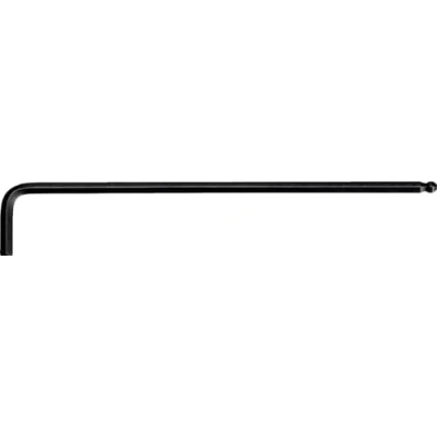 Afbeelding van KS Tools 151.3023 Stiftsleutel voor binnenzeskant schroeven met kogelkop, gefosfateerd,extra lang, 7/64&#039;&#039;