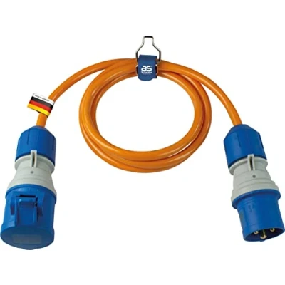 Afbeelding van AS Schwabe 62430 Stroom Verlengkabel 16 A Oranje 1.5 m H07BQ F 3G 2,5 mm²