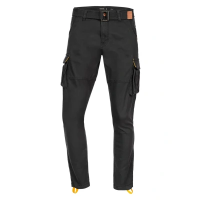 Afbeelding van Indicode Jeans Mathen Cargobroek, Heren, Maat: Small, Black