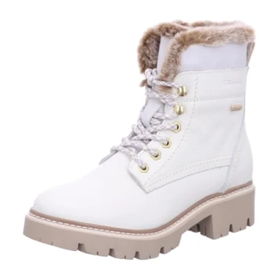 Afbeelding van Tamaris 1 26275 43 modelaarzen, offwhite, 37 EU, gebroken wit, EU
