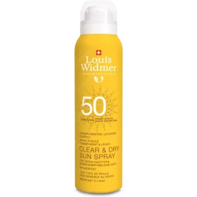 Afbeelding van Louis Widmer Zonnebescherming Clear &amp; Dry Sun Spray SPF50 ZP 200ml