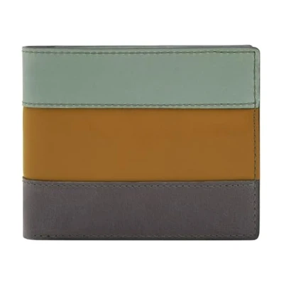 Afbeelding van FOSSIL Everett Bifold Card Case Sage