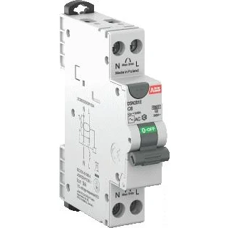 Afbeelding van Abb system pro m compact aardlekautomaat 1p n c kar 16a 30ma 6ka 2cdb352501r1164