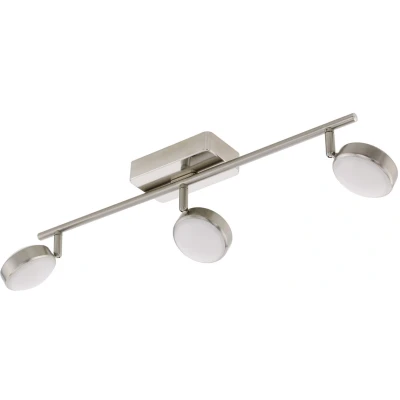 Afbeelding van EGLOÂ ConnectÂ Corropoli CÂ OpbouwspotÂ Â 3lichtsÂ NikkelÂ LEDÂ Wit