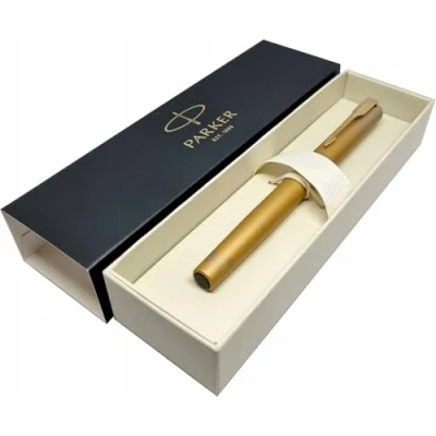 Afbeelding van Parker Vector XL Geel Goud Fade Vulpen Fijne Penpunt met Gouden Trim