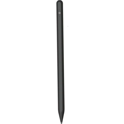 Afbeelding van Active Stylus Pen Touchscreen Met Palm Rejection Geschikt voor iPad Siliconen Punt vanaf 2018 Zwart