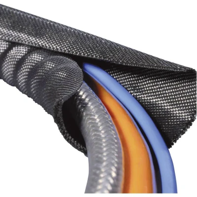 Afbeelding van HellermannTyton 170 01005 Twist In 25 Gevlochten slang Zwart Polyester 19 tot mm per meter