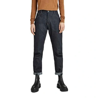 Afbeelding van G Star Raw dames Jeans boog 3d boyfriend,blauw (Raw Denim D243 001)23W / 30L