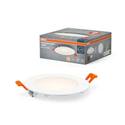 Afbeelding van OSRAM 4099854444852 Downlight Slim 120mm 8W 3000K LED plafondlamp 8.00 W Wit