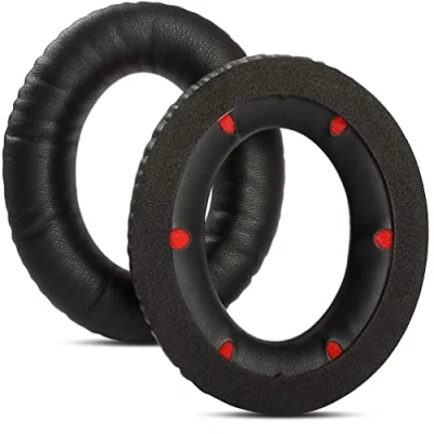 Afbeelding van Professionele Vervanging Oorkussens Kussens Compatibel met HyperX Cloud Revolver S Gaming Headset Zachter Eiwit Leer/Geheugenschuim