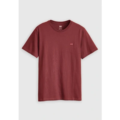 Afbeelding van Levi&#039;s Original Tshirt print, Heren, Maat: XS, Red mahogany