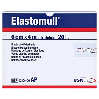 Afbeelding van Elastomull 4 m x 6 cm AP2100 los verpakt 20 rollen