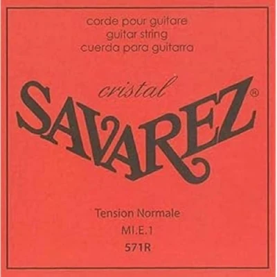 Afbeelding van Savarez 656011 snaren voor klassieke gitaar Alliance Ht Classic 571Reinzelsnaar E1 Cristal Standard