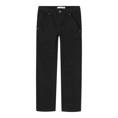 Afbeelding van NAME IT Jongens Nkmsilas Tapered Twi Pant 1320 tp Noos, zwart, 116