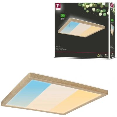 Afbeelding van Paulmann Atria Shine 71259 LED paneel 15.7 W Warmwit Hout (licht)