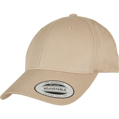 Afbeelding van Flexfit Curved Classic Snapback Pet, Maat: One Size, Khaki