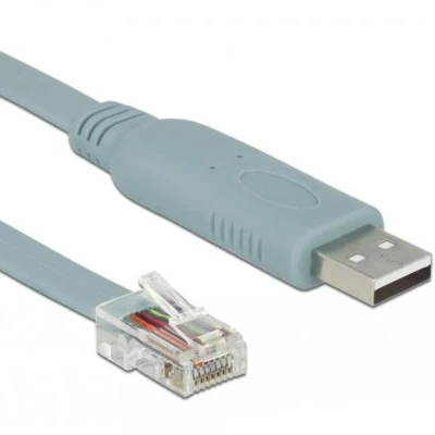 Afbeelding van Adapter USB 2.0 Typ A Stecker &gt; 1 x Seriell RS 232 RJ45 1,0 m