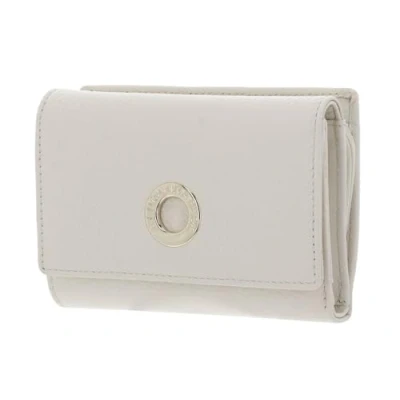 Afbeelding van MANDARINA DUCK Portemonnee Mellow Leather Wallet with Flap Almond Crème