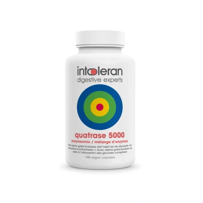 Afbeelding van Intoleran Quatrase Capsules 108CP