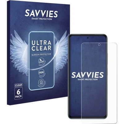 Afbeelding van Savvies (6 Stuks) Schermbeschermer voor Xiaomi Poco F3 Screen Protector Ultra Transparant