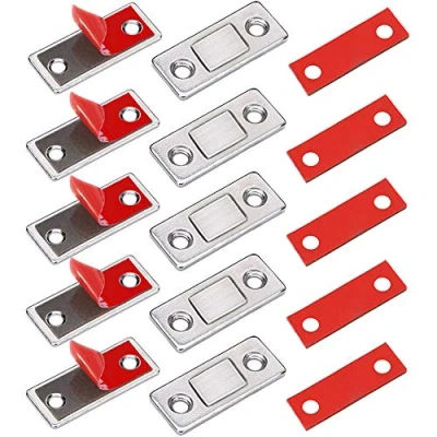 Afbeelding van Jiayi Deurmagneten voor kastdeuren, 5 Stuks, sterke magneetsluiting, kast, laden, magneet, deursluiter, deurmagneet, meubels, kastmagneet, zelfklevend, schuifdeursluiting Product Name