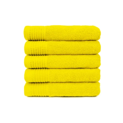 Afbeelding van 5 x The One Towelling handdoek 50x100 Geel