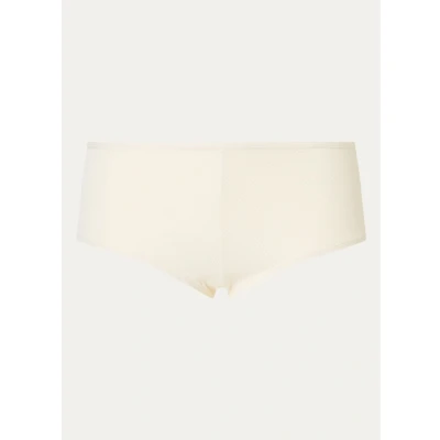 Afbeelding van Marlies Dekkers dames Space Odyssey shorty met zig zag dessin in de kleur Gebroken wit, maat: S