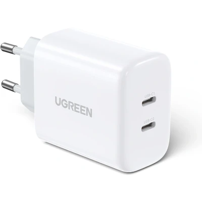 Afbeelding van Ugreen Lader (40 W), USB lader, Wit