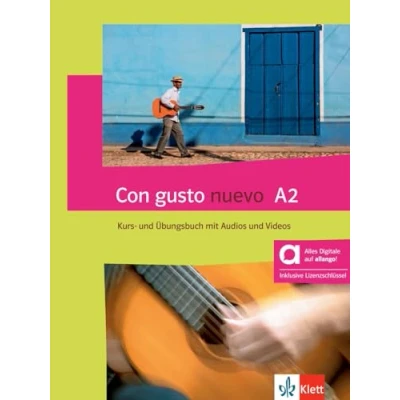Afbeelding van Con gusto nuevo A2 Hybride Ausgabe allango: Spanisch für Anfänger. Kurs und Übungsbuch mit Audios Videos inklusive Lizenzschlüssel allango (24 Monate)