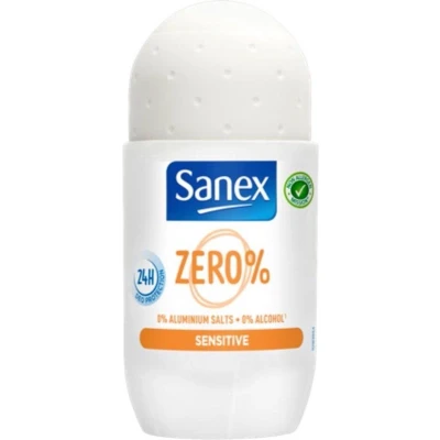 Afbeelding van Sanex Zero% Sensitive Deoroller 50ml kopen? Nu in de aanbieding bij Voordelig