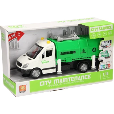 Afbeelding van Recyclewagen met Licht en Geluid