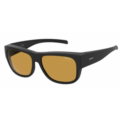 Afbeelding van Polaroid® Yellow Marilyn Dames Overzetzonnebril Gele Lenzen Geel Overzet Zonnebril 100% UV filter