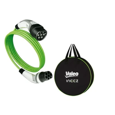 Afbeelding van Valeo Ineez 652105 oplaadkabel voor elektrische of plug in hybride voertuigen met transporttas type 2 op 22 kW 5 meter