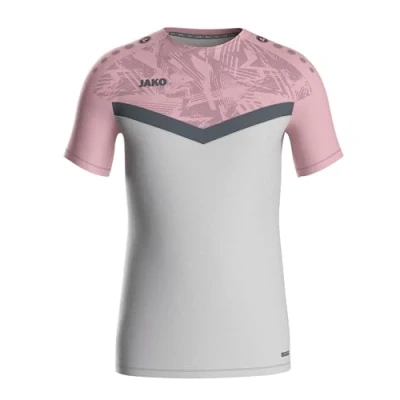 Afbeelding van JAKO T shirt Iconic zachtgrijs/antiek roze/anthra light 116 / 152