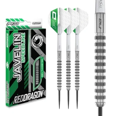 Afbeelding van RED DRAGON Javelin Speedline Steeltip Tungsten Dartpijlen Professioneel 24 gram