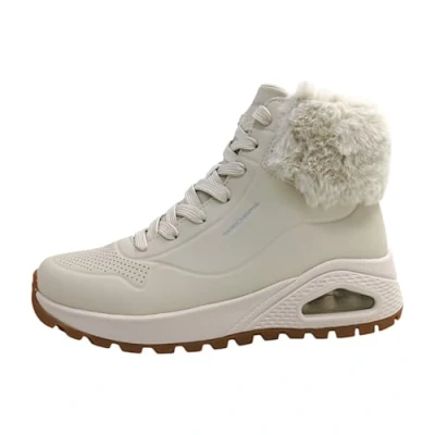 Afbeelding van Skechers Dames Uno Rugged Fall Air enkellaars, Wit, 37.5 EU