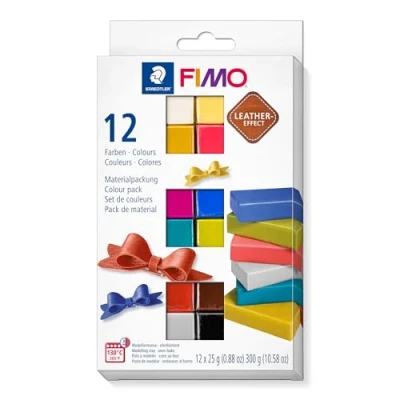 Afbeelding van Fimo klei soft Leather pack C12