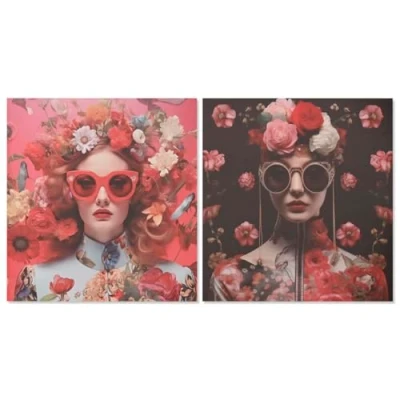 Afbeelding van Schilderij Home ESPRIT Bedrukt Modern 120 x 3 cm (2 Stuks)