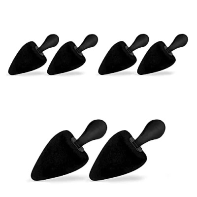 Afbeelding van Delfa Samty Schoenspanners van schuimrubber, set 3 paar, schoenspanner voor spitse schoenen, schoenvormer dames, maat 37 41, rood, 37/41 EU