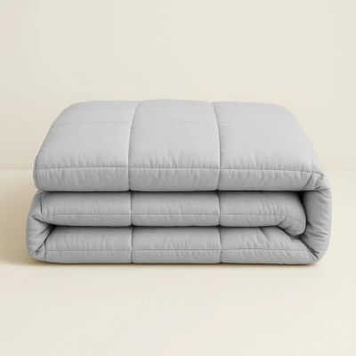 Afbeelding van Dekbed Zonder Overtrek Stone Washed Grijs Machine wasbaar 2 Persoons 200x200