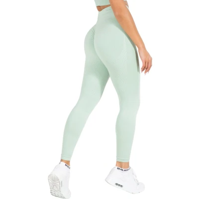 Afbeelding van Smilodox Amaze Scrunch Legging, Dames, Maat: Small, Grün melange