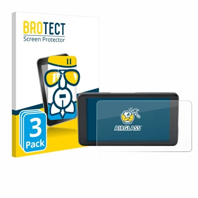 Afbeelding van BROTECT Screenprotector voor BMW ConnectedRide Navigator 2024 Folie Beschermfolie Beschermglas transparant (3 Stuks)