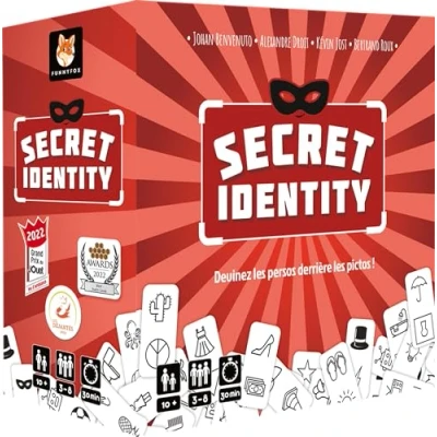 Afbeelding van FUNNY FOX Secret Identity Nieuw formaat: kleiner en gemakkelijk mee te nemen!!