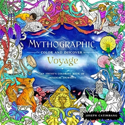Afbeelding van Mythographic Color and Discover: Voyage: An Artist&#039;s Coloring Book of Magical Journeys