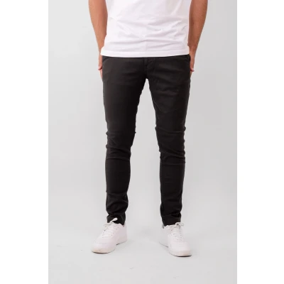 Afbeelding van The Original Performance Structure Pants Chino Broek Heren Zwart Slim Fit