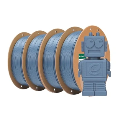 Afbeelding van eSUN PLA Filament 1.75mm, SS Hoge Snelheid 3D Printer Dimensionale nauwkeurigheid +/ 0.03mm, 1KG Spool (2.2 LBS) Super Speedy voor (Grijs 4KG, 4KG)